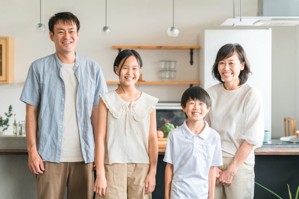 20号で家族4人も快適