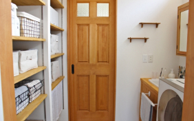 ナチュラルスタイル洗面脱衣室