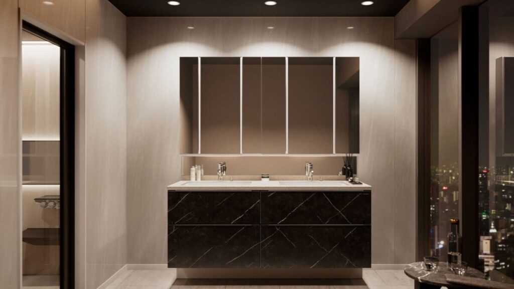 タカラスタンダード エリーナが10%OFF!の洗面化粧台リフォーム【工事費込27万円台】