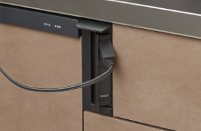 コンセント付きシンクキャビネット