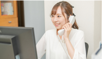 お問い合わせの様子