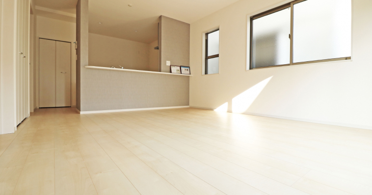 フローリングの居室